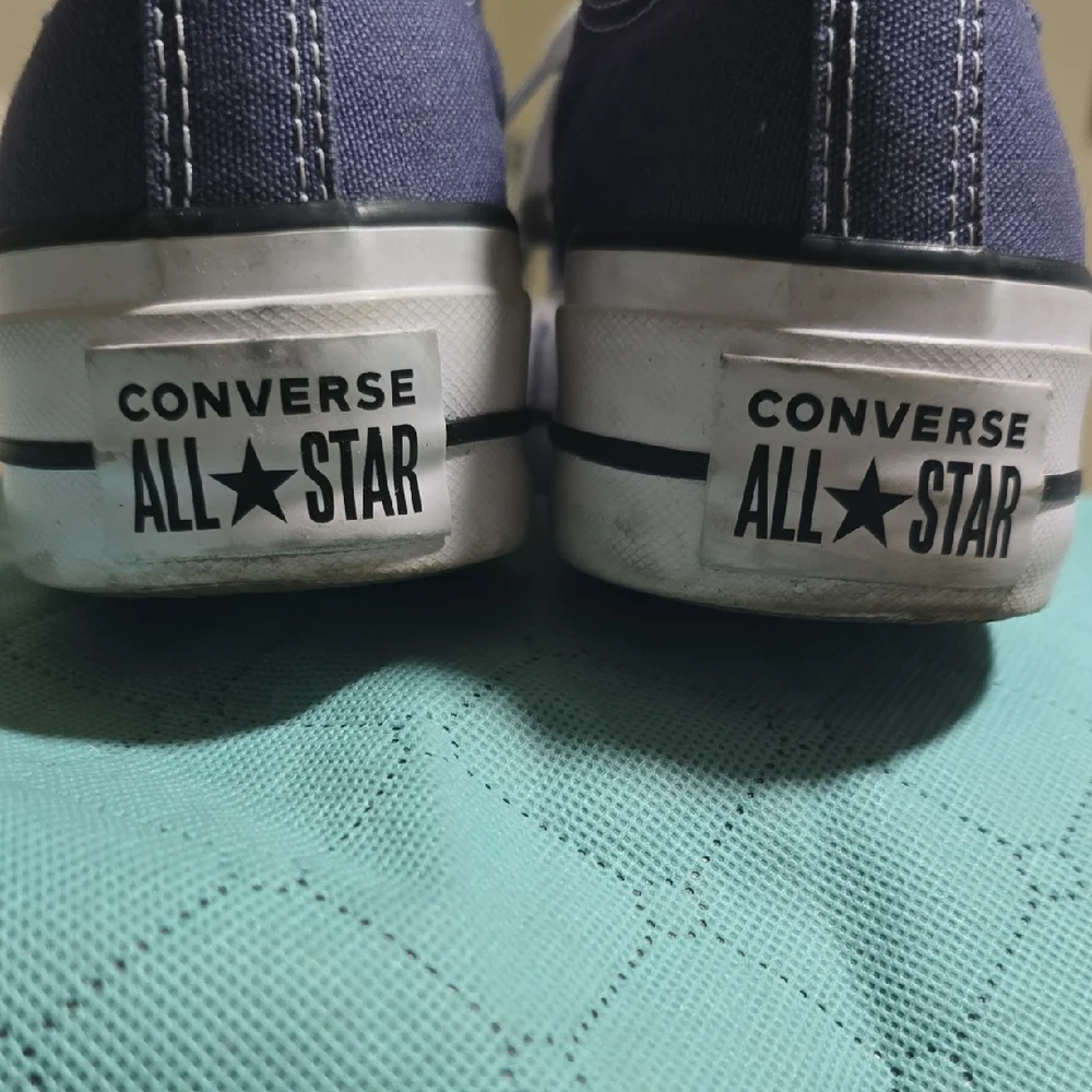 Converse Women's Blue Sneakers - Picture 4 of 9